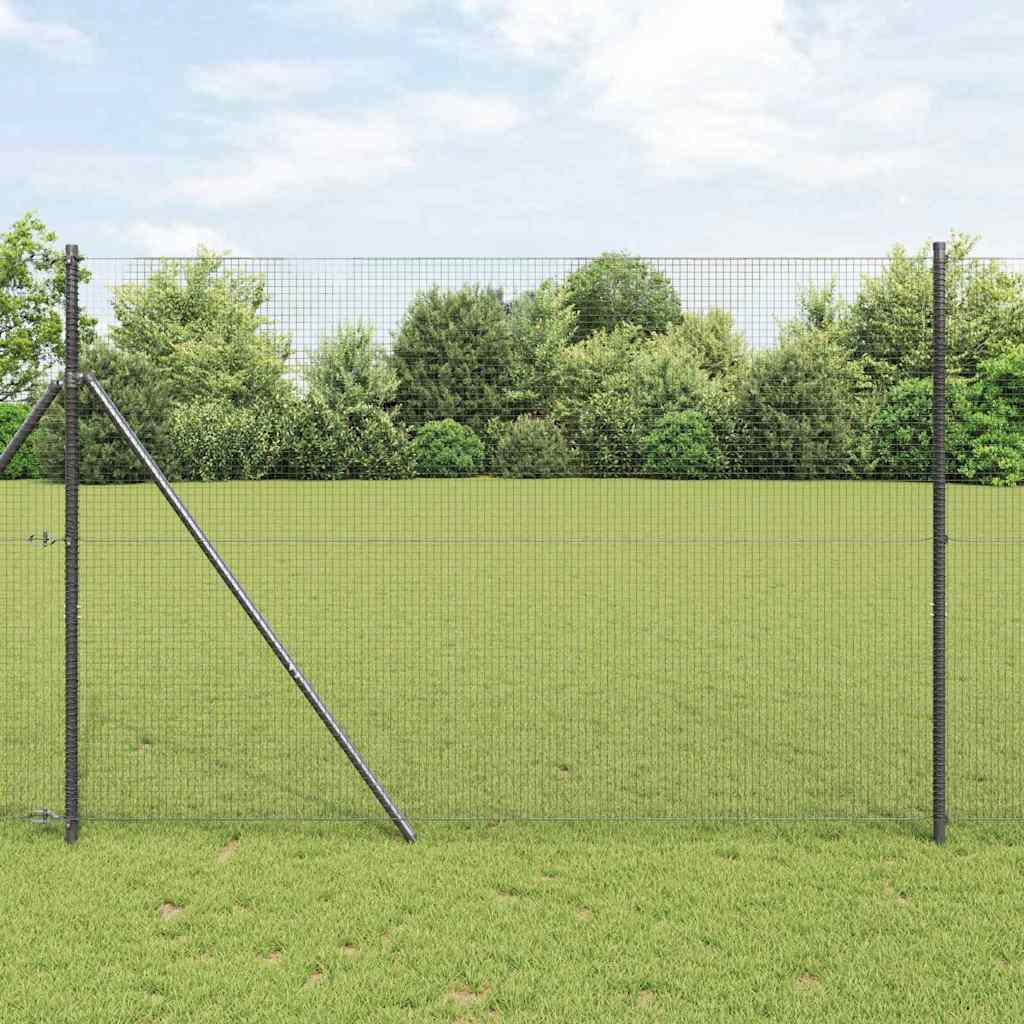 Hitsattu Langa-Aita 13 Tolpalla Harmaa 1.4x50 m Teräs