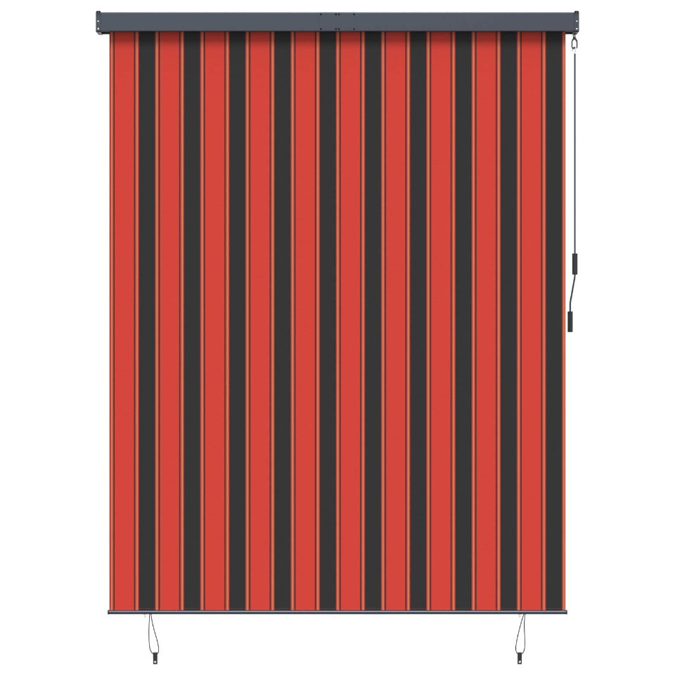 Ulkorullaverho Oranssi ja ruskea 200 x 250 cm kangas