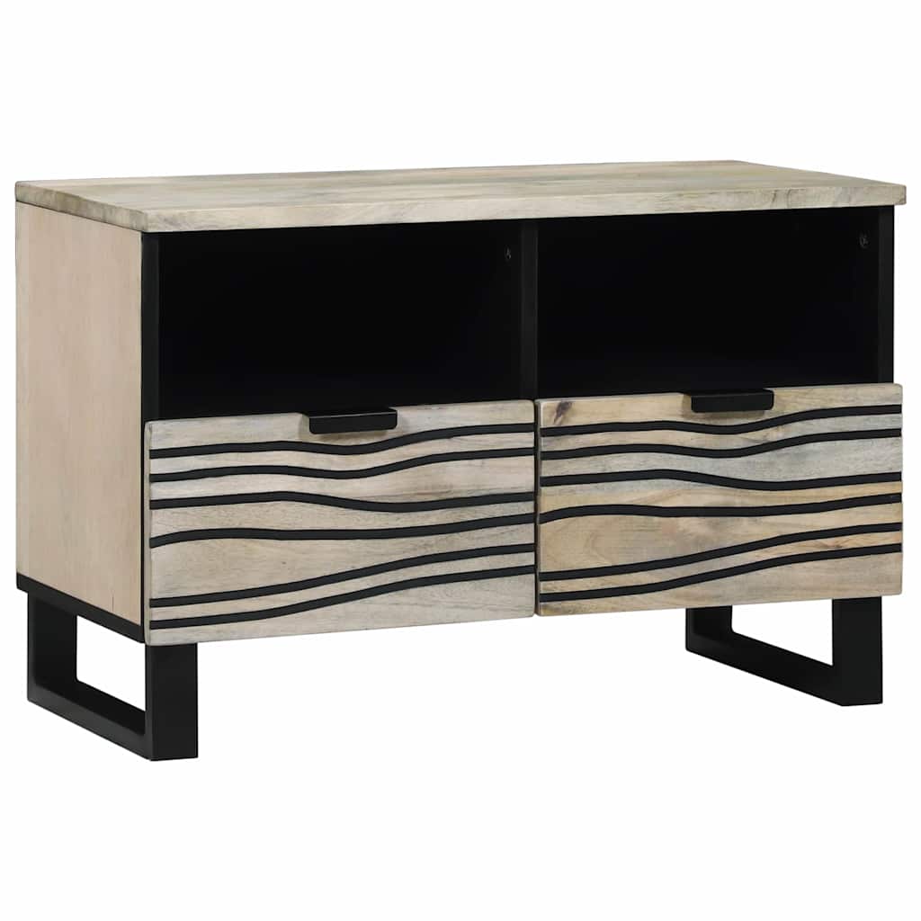 Viihdekeskukset ja TV-telineet Valkoinen ja musta