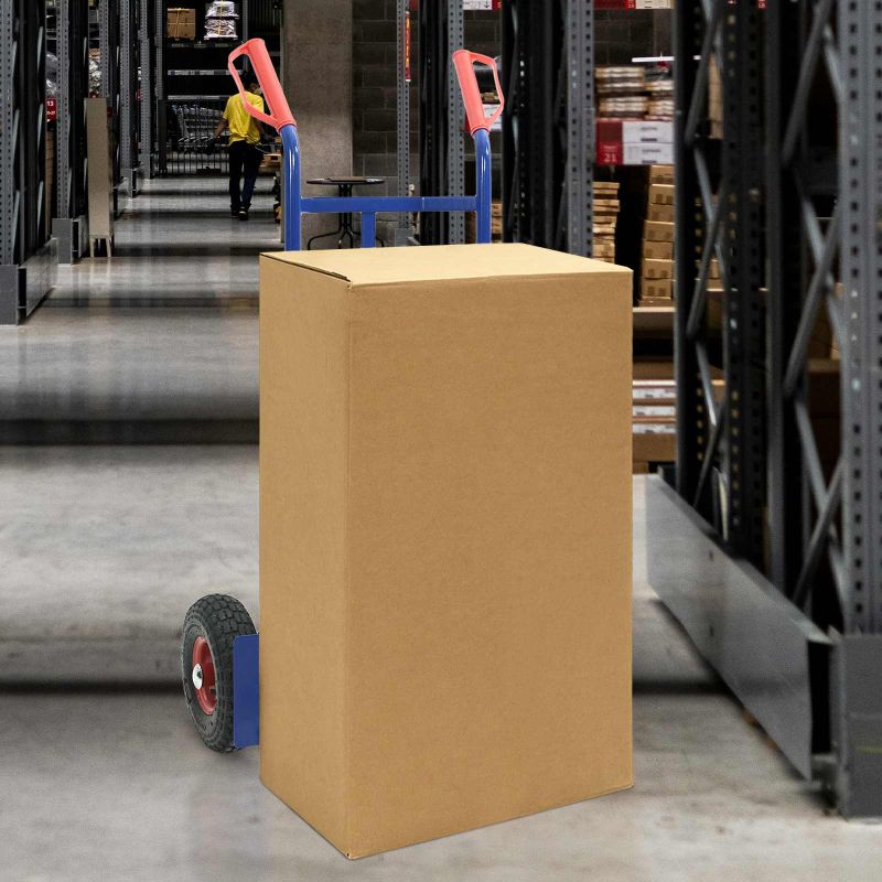 Kärry Sininen ja punainen 57 x 46 x 113 cm Teräs