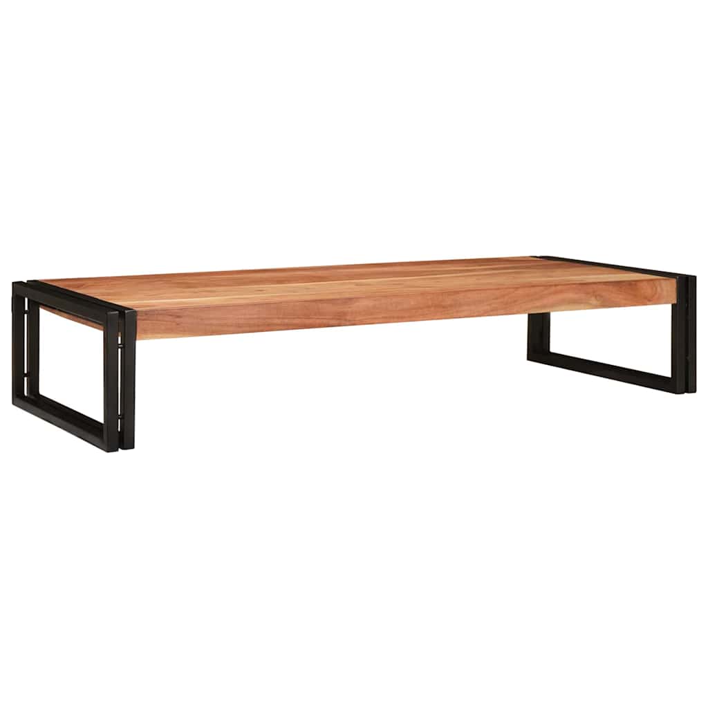 Kylpyhuoneshelf 120 x 50 x 23 cm Tiheä mango-puu, rauta