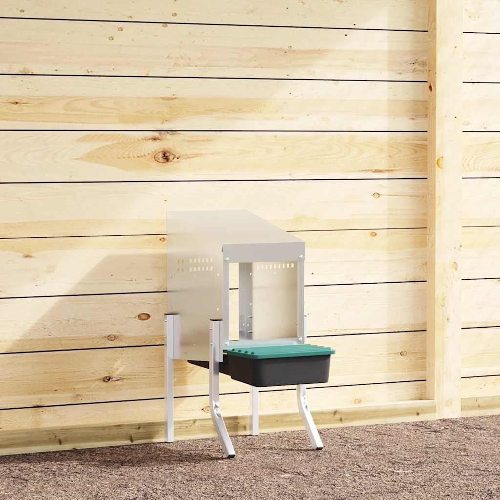 Kanan pesälaatikko 1 lokero jaloilla galvanoitu teräs