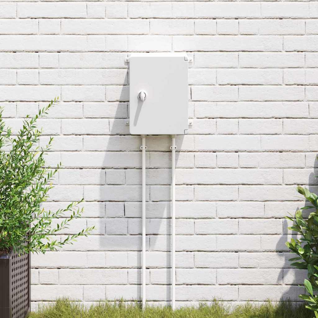 Ohjauskaappi IP65 Vedenpitävä Harmaa 21x13x28 cm ABS Muovi