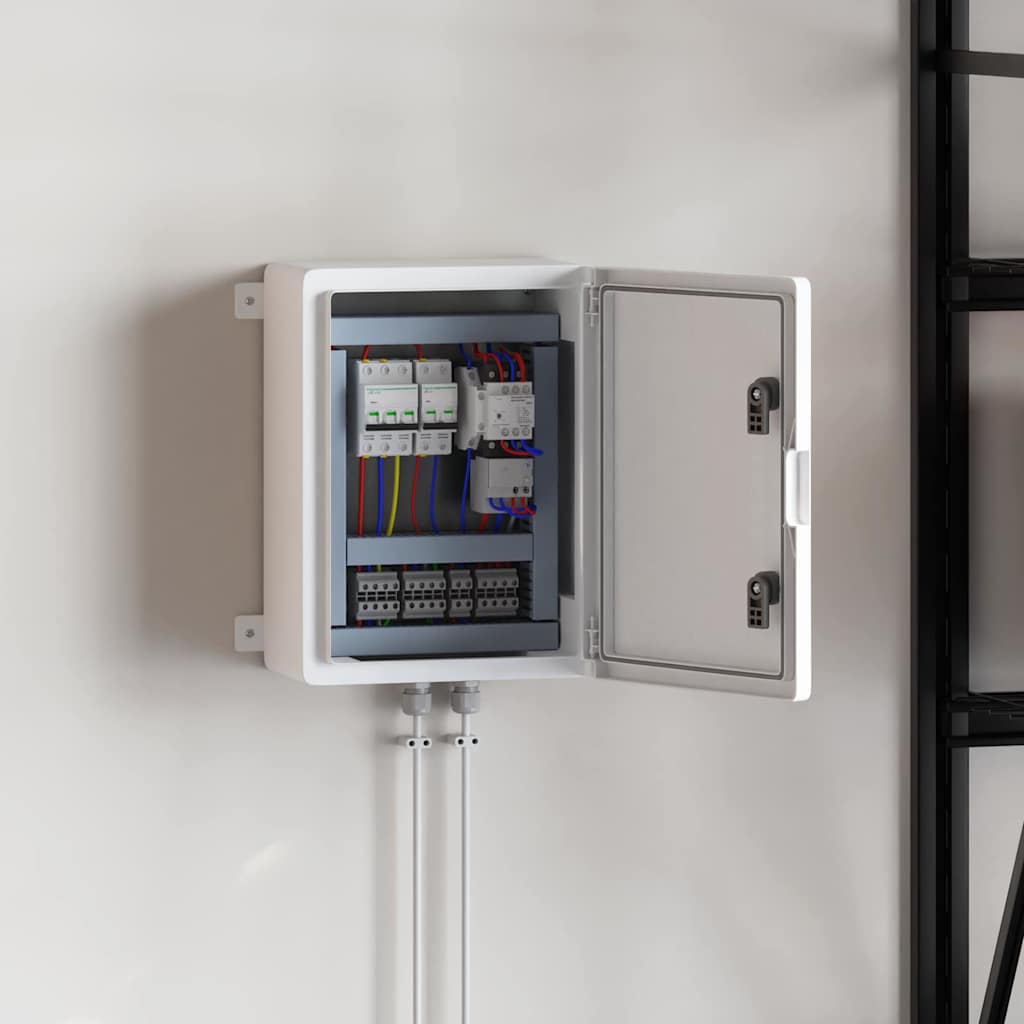 Ohjauskaappi IP65 Vedenkestävä Harmaa 30x16,5x40 cm ABS Muovi