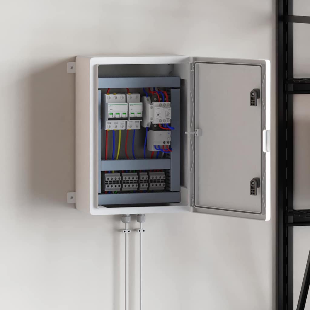 Ohjauskeskus IP65 Vedenpitävä Harmaa 35x19,5x50 cm ABS Muovi