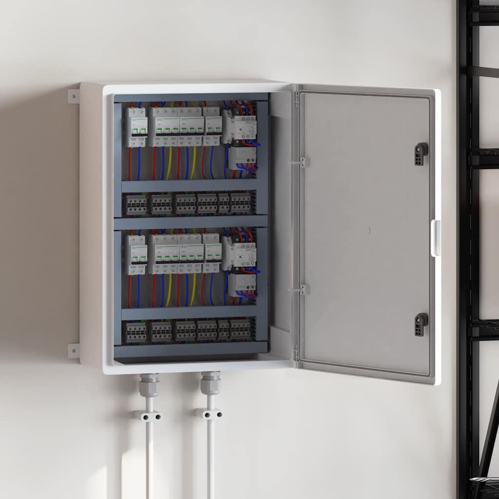 Ohjauskaappi IP65 Vedenpitävä Harmaa 50x24,5x70 cm ABS Muovi