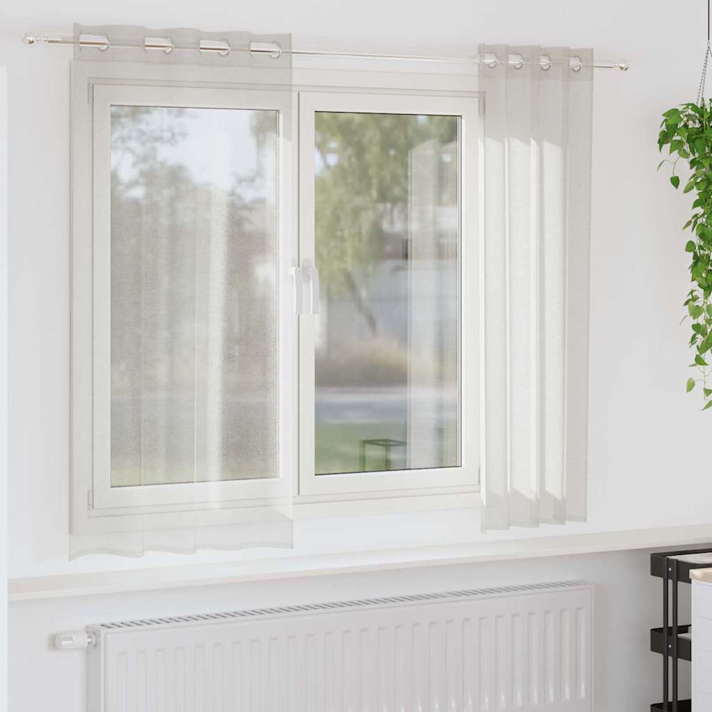 Verhot verhoilla 2 pcs Kerma 140 x 175 cm Polyesteri