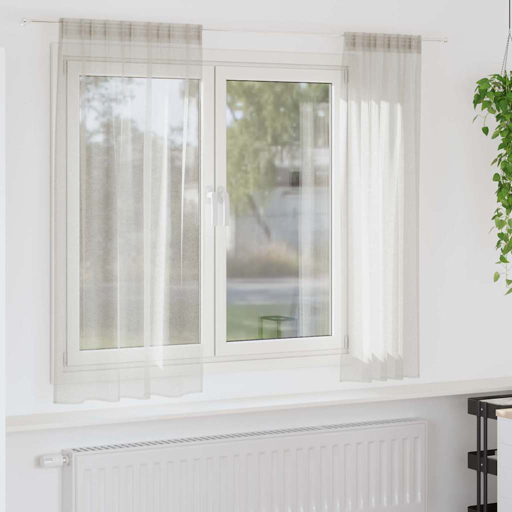 Verhot verhoilla 2 pcs Kerma 140 x 175 cm Polyesteri