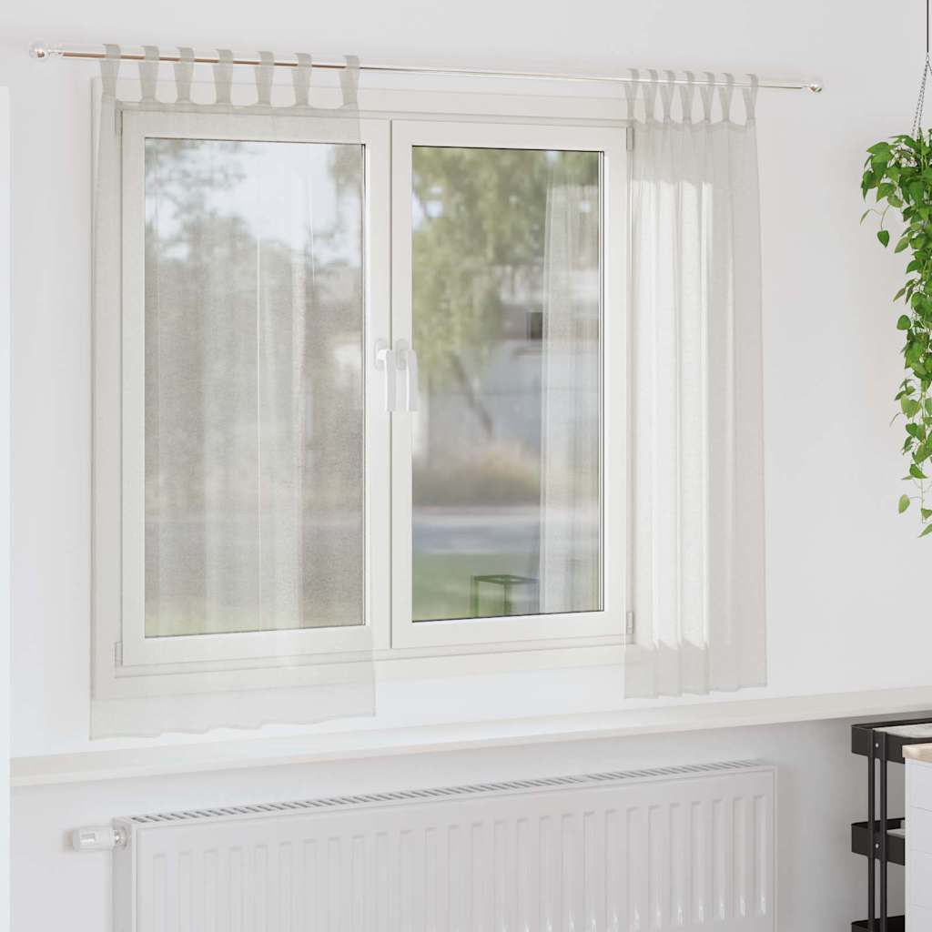 Verhot verhoilla 2 pcs Kerma 140 x 175 cm Polyesteri