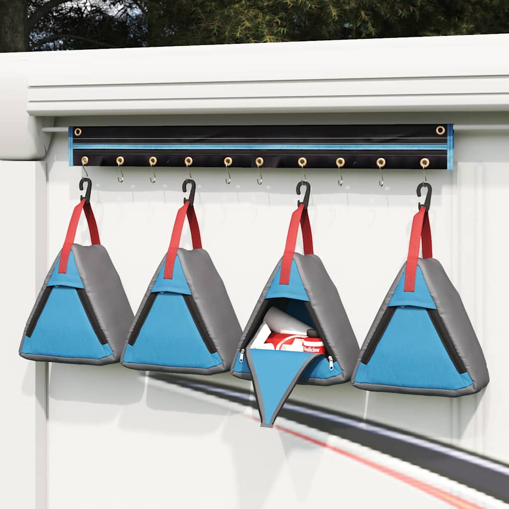 Säilytyspussi Harmaa, Sininen, Punainen 24 x 16 x 24 cm Oxford