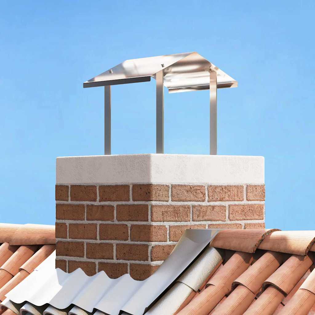 Huppu Hopea 40 x 40 x 37.5 cm Ruostumaton teräs