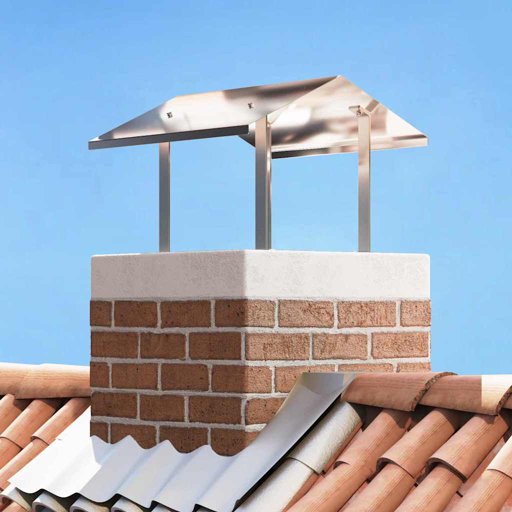 Huppu Hopea 50 x 60 x 37 cm Ruostumaton teräs