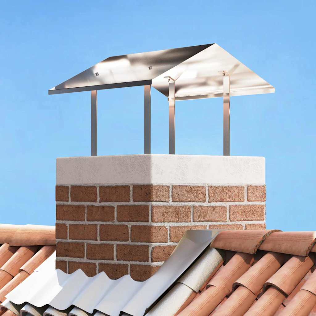 Huppu Hopea 60 x 60 x 38 cm Ruostumaton teräs