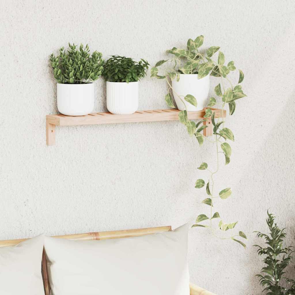 Seinäritilä 62x10x12,5 cm Kovapuuta Pähkinä