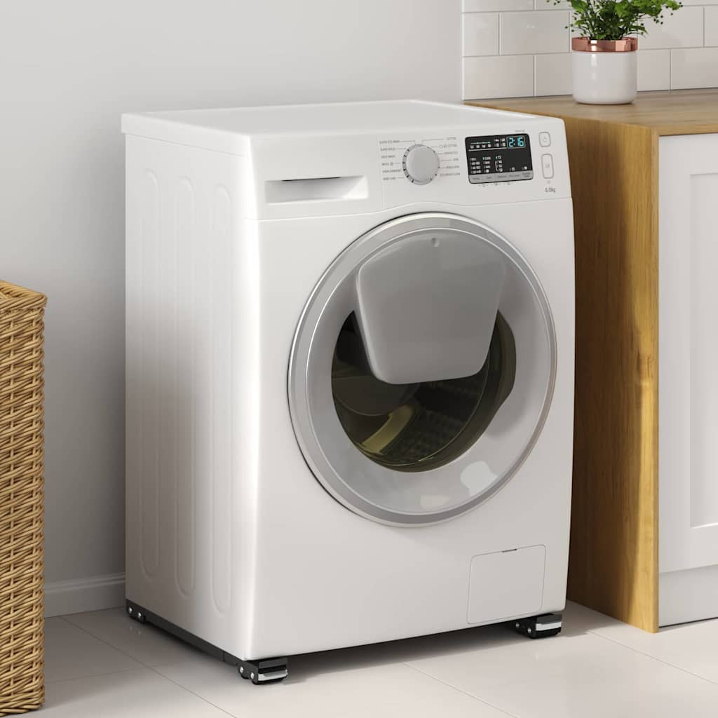 Pesukoneen Jalusta Pyörillä 2 kpl Pituus 46-71 cm 300 kg