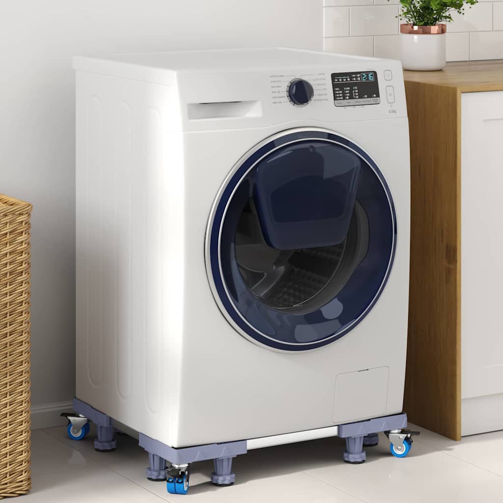 Pyykinpesukoneen Jalusta Pyörillä Säädettävä 250 kg