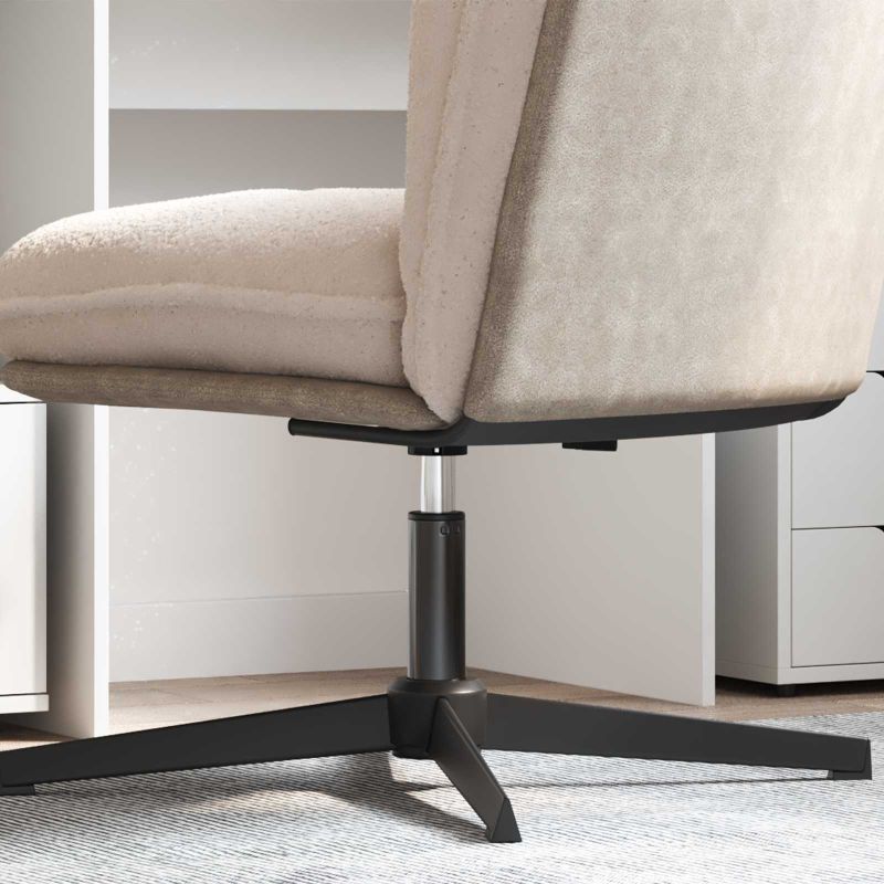 Toimistotuolin kaasusylinteri Musta 9 cm Rauta