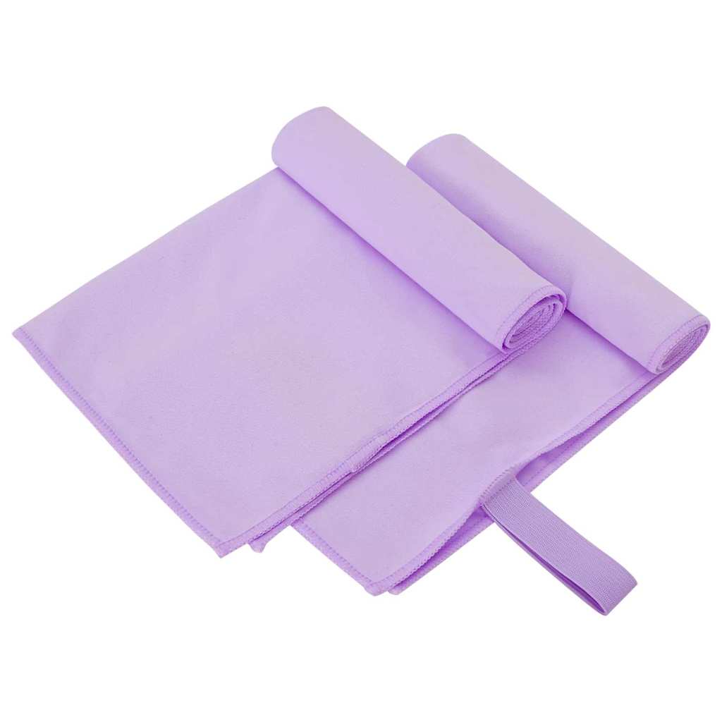 Urheilupyyhkeet 2 pcs Violetti 50 x 30 cm
