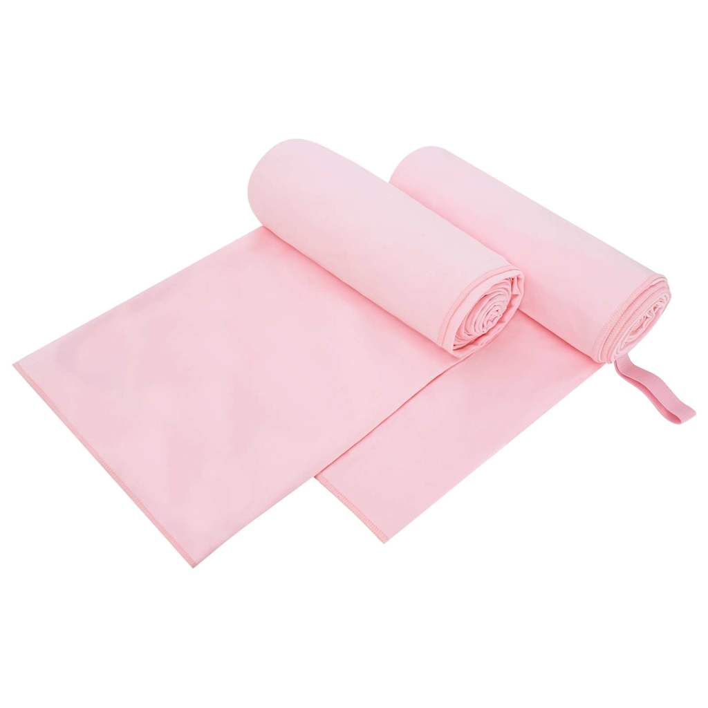Urheilupyyhkeet 2 pcs Pinkki 200 x 100 cm
