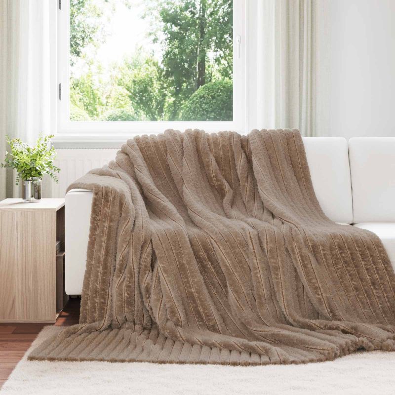 Heittoviltti Camel 240 x 220 cm Fleese