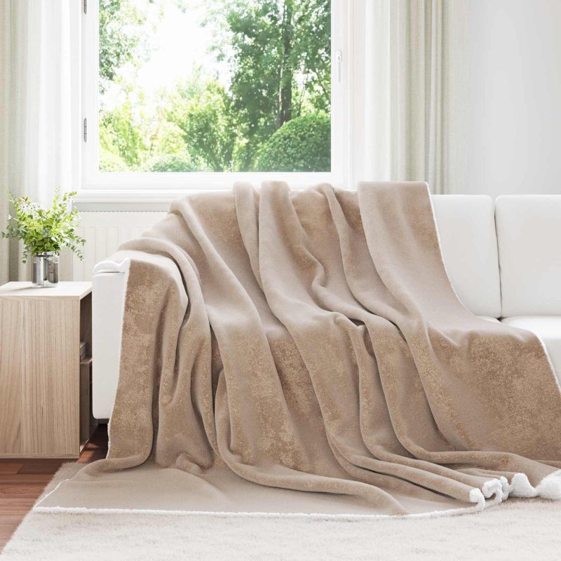 Heittoviltti Camel 220 x 240 cm Fleese