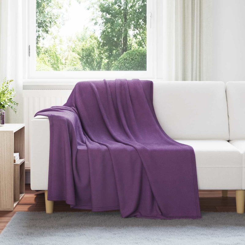 Heittoviltti Violetti 200 x 150 cm Fleese