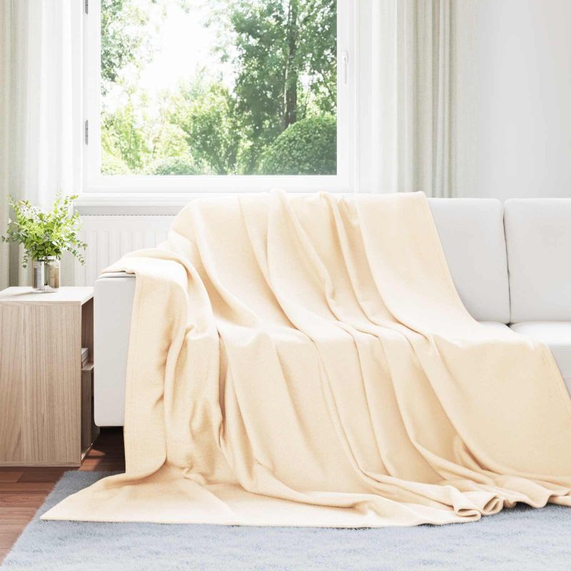 Heittopäällys 24 pcs Kerma 240 x 220 cm Fleese