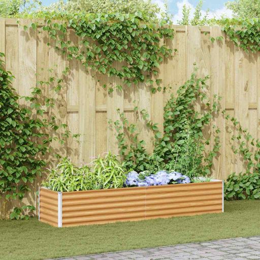 Puutarhan Korotettu Kukkalaatikko 195 x 50 x 36 cm