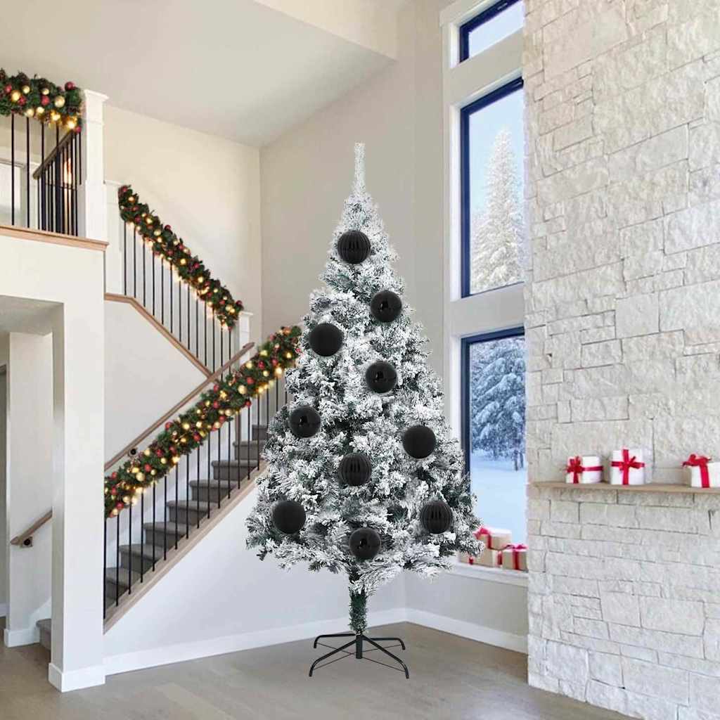 Joulukoristeen setti 3 pcs Musta