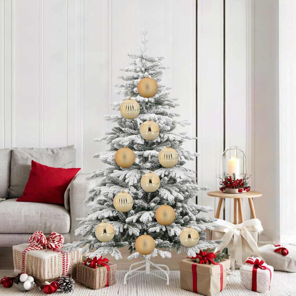 Joulukoristeen setti 9 pcs Kulta