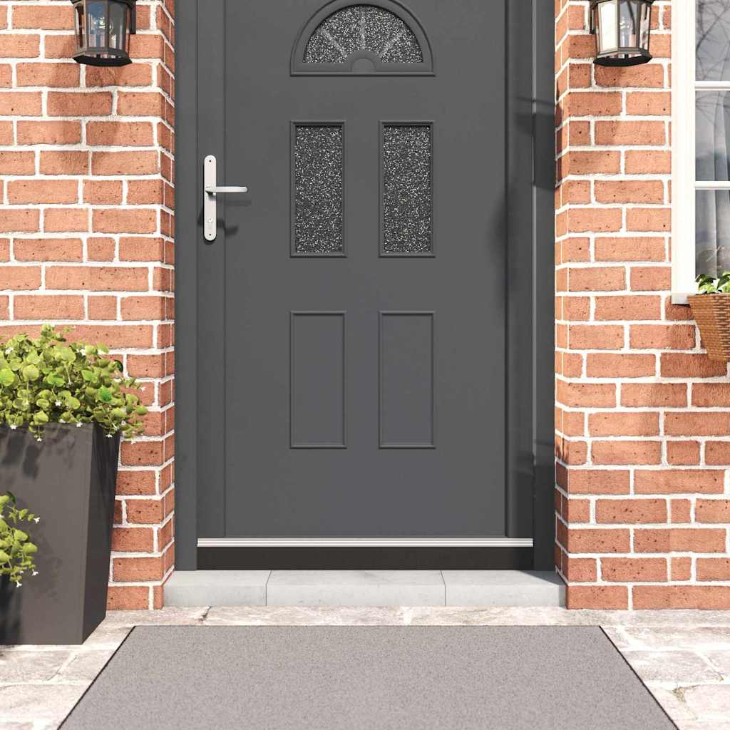 Itsekiinnittyvät oven harjatiivisteet 2 pcs Hopea 100 cm