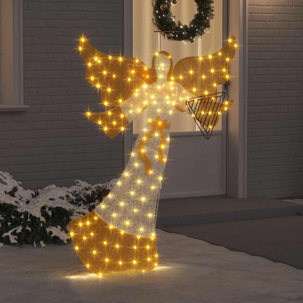 Valotettu kulma Lämpimän Valkoinen 116 x 29 x 158.5 cm