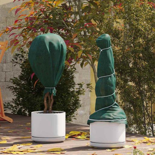 Pakkassuojakasvivilla Vihreä 20 x 1,6 m Non-woven Kangas