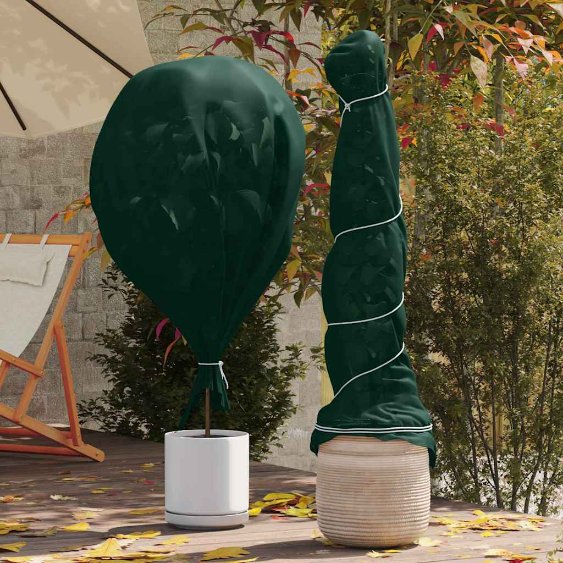 Pakkassuojakasvivilla Vihreä 100 x 3,2 m Non-woven Kangas