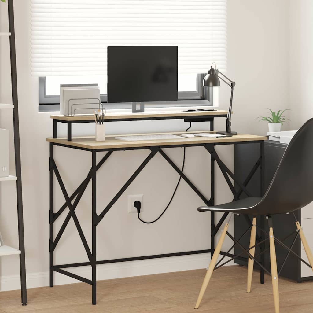 Pöytä Sonoma tammi 100 x 50 x 86.5 cm Tekninen puu