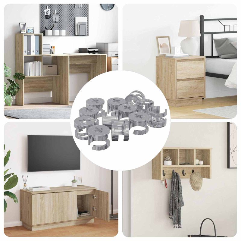 Cam-lukkomutterit 4000 pcs Hopea Teräs