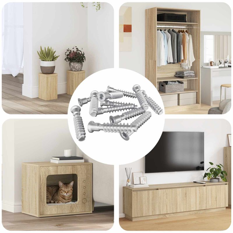 Päätykkisarja 2900 pcs Hopea Teräs