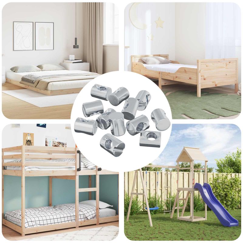 Barrel-pultit 3462 pcs M6 x 13 mm (Kierrehalkaisija x Korkeus)