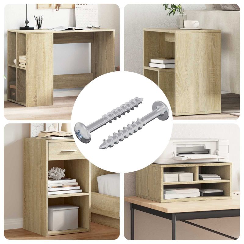 Ruuvi 2 pcs Hopea 9,8 x 35 mm Rauta