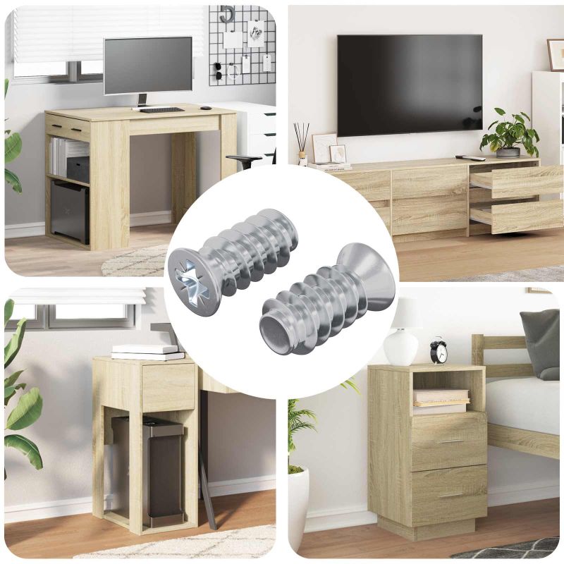 Ruuvi 2 pcs Hopea M6 x 12 mm Rauta