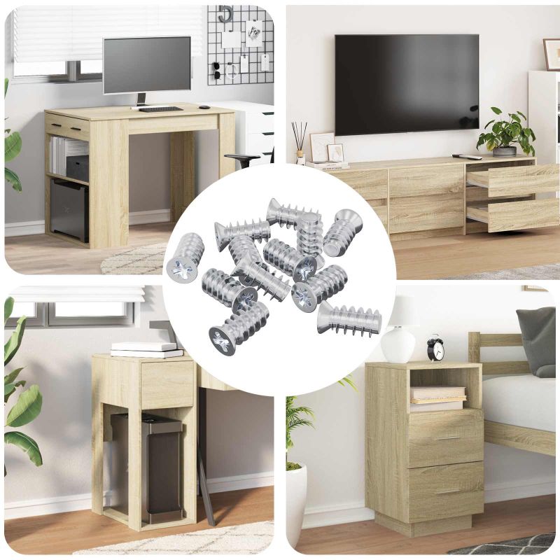 Ruuvi 10909 pcs Hopea M6 x 12 mm Rauta