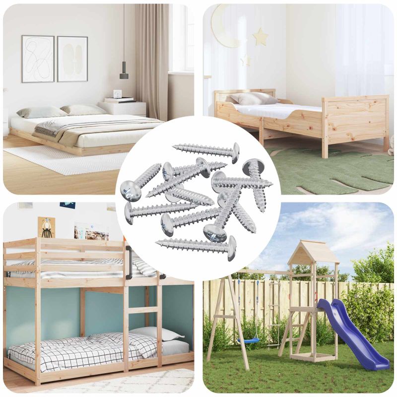 Itsekiertevä kynsi 9231 pcs Sinkitty Teräs