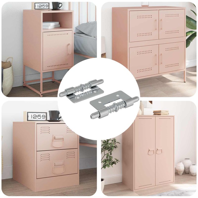 Lukko 2 pcs Hopea 46 x 17 x 1,2 mm Teräs