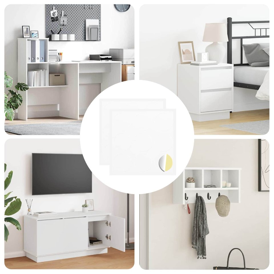 Tarra 2 pcs Valkoinen Ø 20 x 0,5 mm Paperi