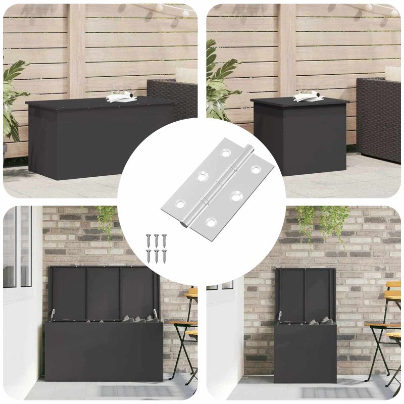 Sarana Yksivärinen 899 pcs Hopea 58 x 35 x 1 mm Teräs