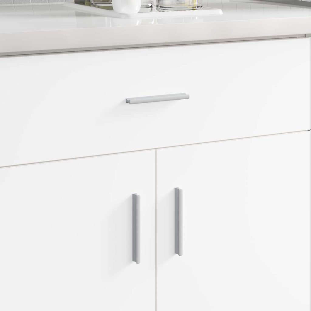 Kahva Yksivärinen 12 pcs Hopea 105.7 x 7.4 x 15.5 mm Alumiini