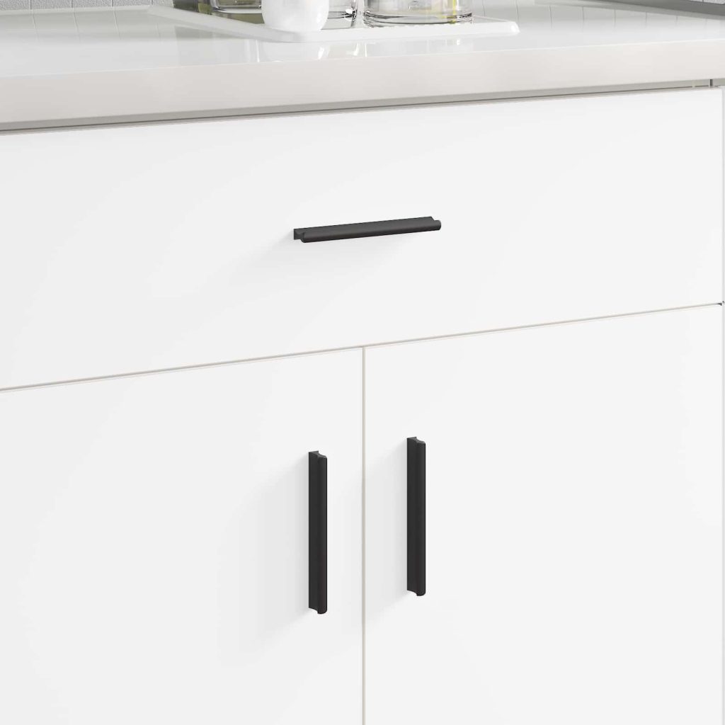 Kahva 12 pcs Musta 106 x 7,4 x 15,5 mm Alumiini