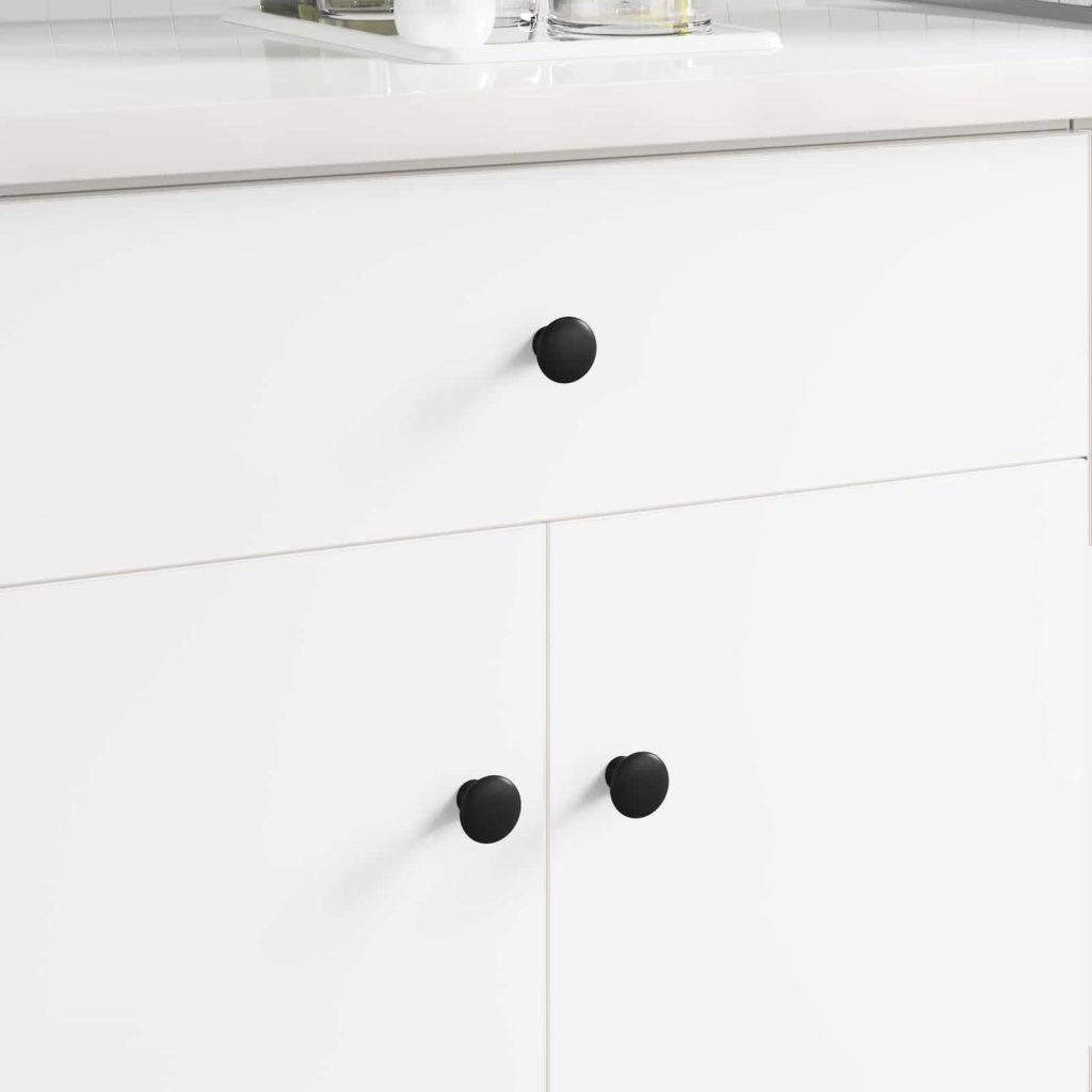 Kahva 12 pcs Musta Ø30 mm Alumiini