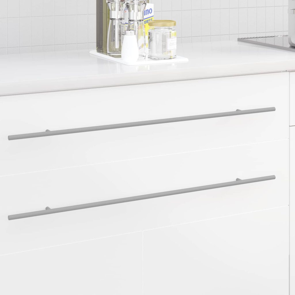 Kaappikahva 12 pcs Hopea 800 mm Ruostumaton teräs