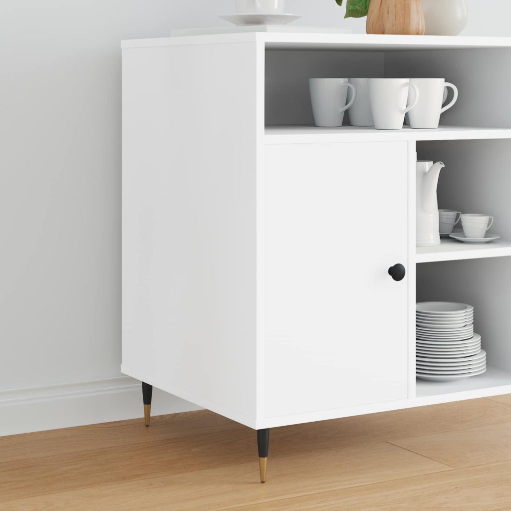 Huonekalujalat 2 pcs Musta ja kulta Ø 40 x 98 mm Rauta